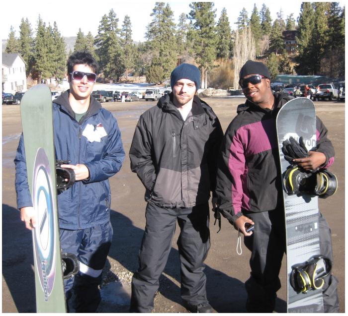 Ready to hit the slopes.